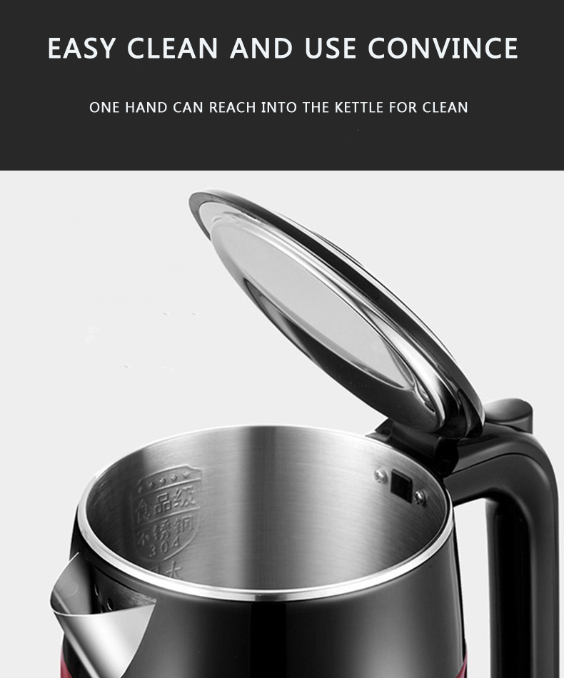 Buy stainless steel electric kettle with the best electric kettle supplier