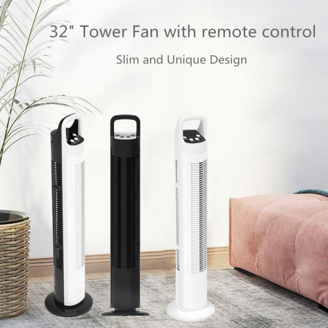 32" Slim and Unique Design Tower Fan VILOO