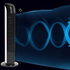 33" Tower Fan with Remote Control PRADO RC