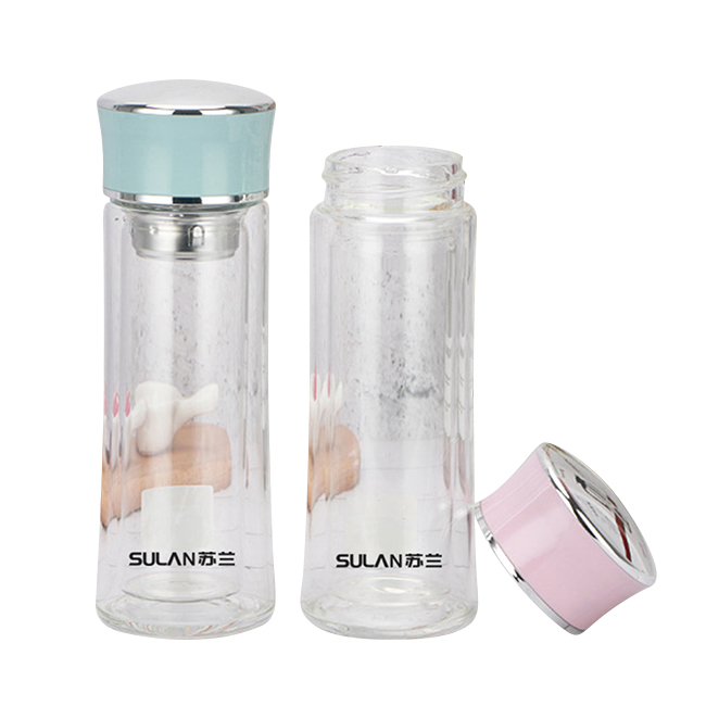 SL-B168 Double Layer Borosilicate Glass Cup 170ml