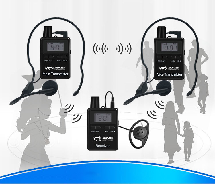 tour guide systems for wireless communications