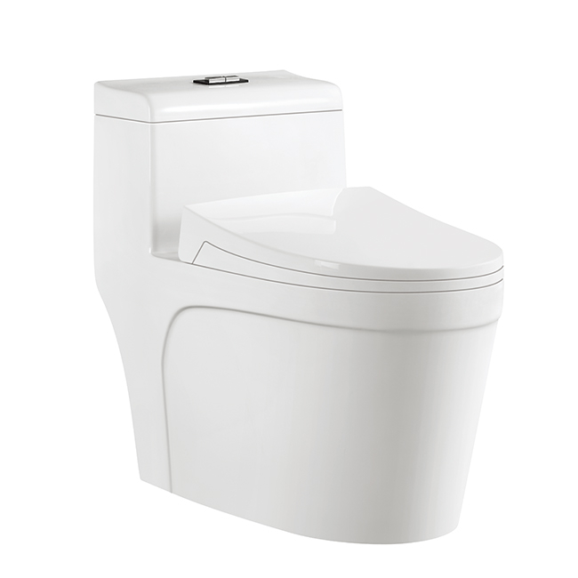 Siphonic Ceramic Bidet for One Piece Toilet 8082