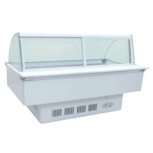 Island Type Commercial Use Frozen Food Disply Cabinet Lingyun-7