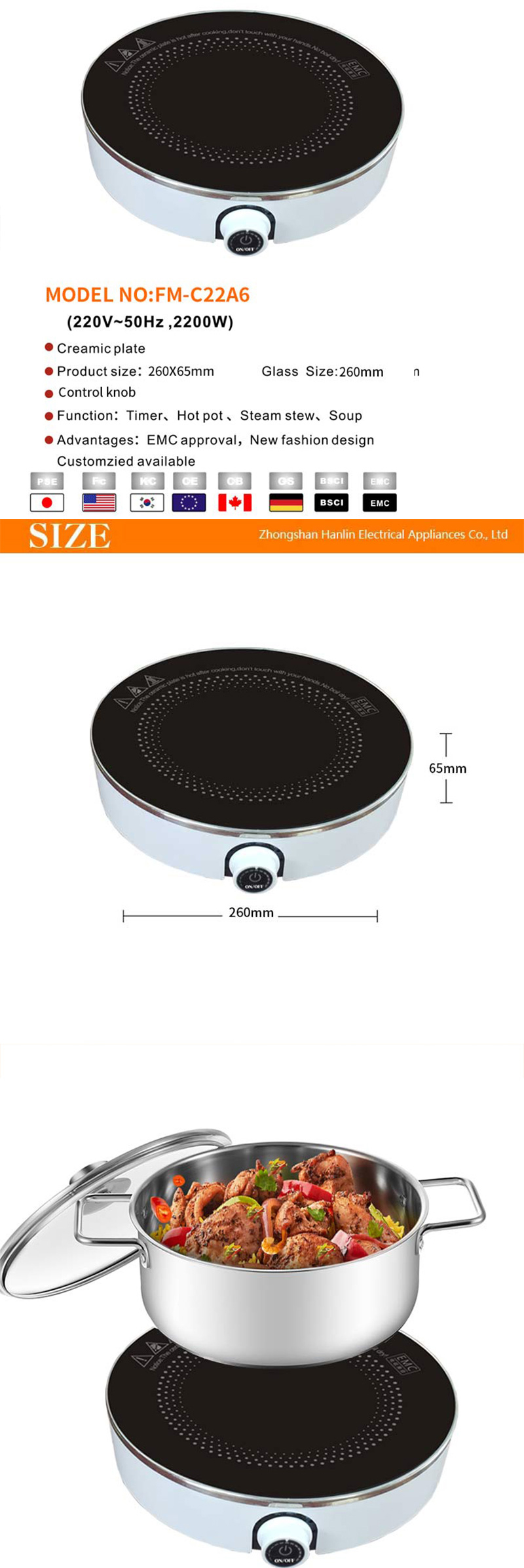 Buy hot pot induction cooker with best hot pot induction cooker supplier