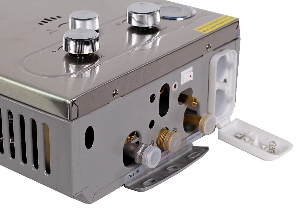 Flue Type Gas Water Heater with Digital Temperature Display